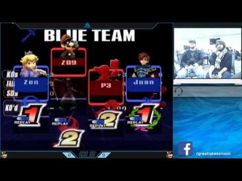 Charity Makes Us Smash Project M Doubles - Zen & Juan vs. Zo9ine & Fire