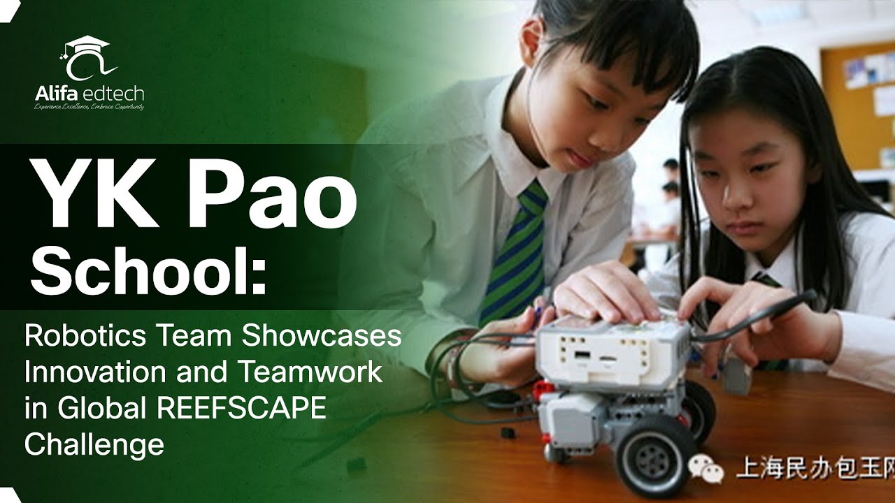 YK Pao School students demonstrating world-class robotics skills at international competition — STEM education Shanghai