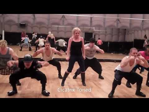 Britney Spears - COMPLETE Hold It Against Me dance rehearsal