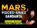 For All Ascendants | Mars crossing Gandanta Pisces and Aries | On 29th May 2024 | Punneit