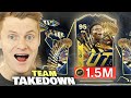 The Biggest TOTS Pack Ever! Team Takedown!