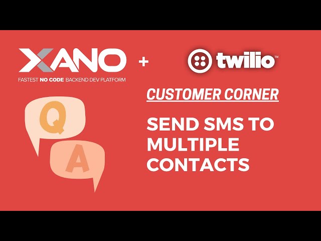 Texting multiple contacts with Twilio SMS