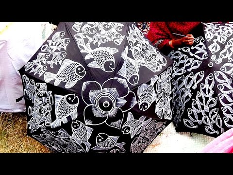 How to Make Stylish Designer Umbrella from Old Umbrella - DIY Video