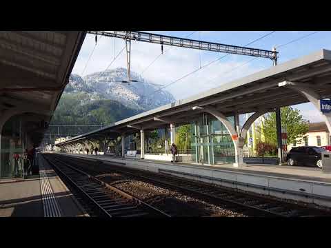 Internlaken west train station - Interlaken ~ Switzerland