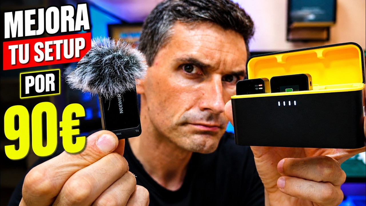Mejora tus vídeos a nivel CASI PROFESIONAL por MUY POCO 🎙️ | NEEWER CM26 MAX