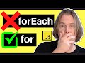 ForEach Is BAD For Async Await Code Advanced Async Await Javascript Tutorial