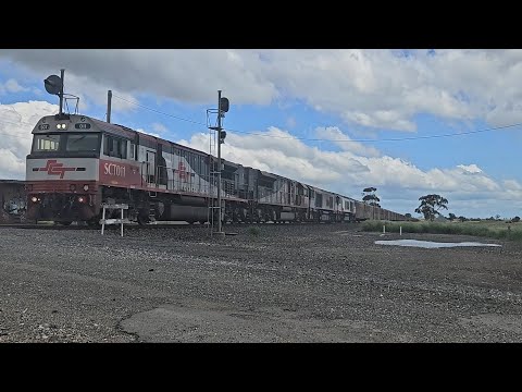 5PM9 SCT up "Dark Ghost" (SCT SCT CSR CSR), Forrestfield to Laverton, 1340, 26/10/25, Dooen VIC 