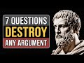 The Socratic Method: 7 Questions That Destroy Any Argument | Stoic Philosophy