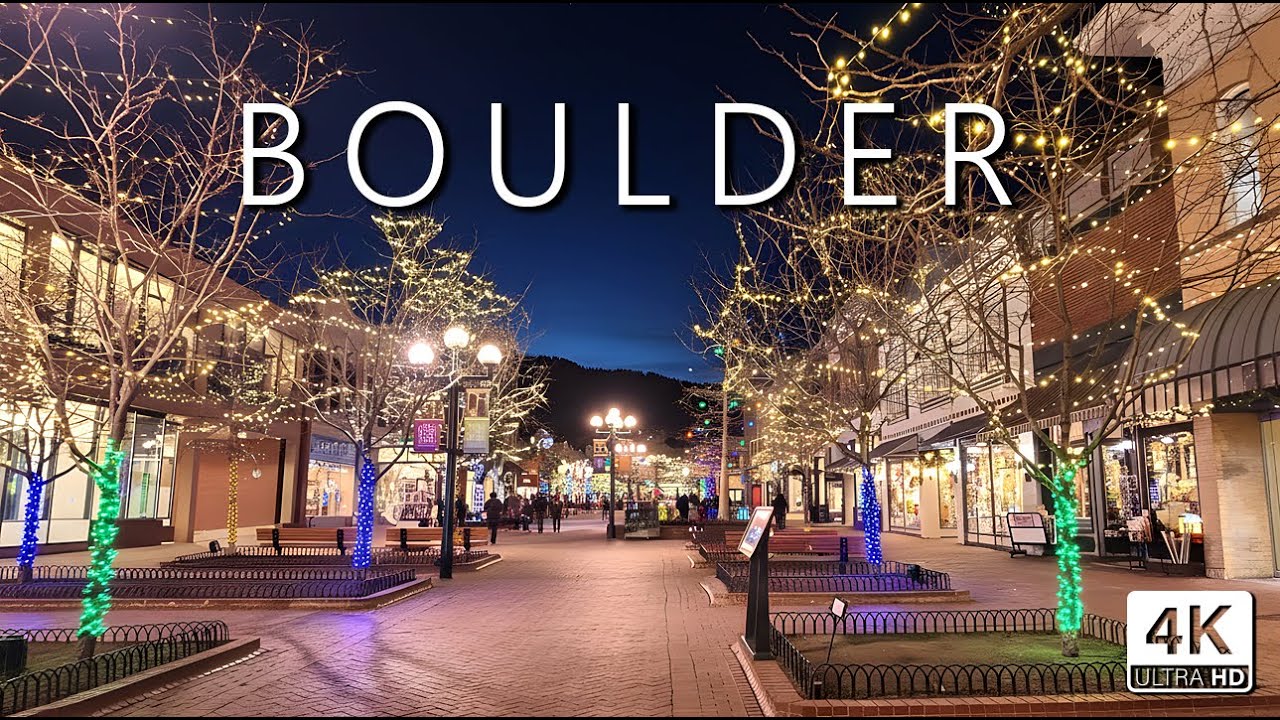 Immersive street-level walking tour through Boulder, CO, United States, showcasing authentic urban landscapes, local architecture, and the vibrant atmosphere of the city's neighborhoods