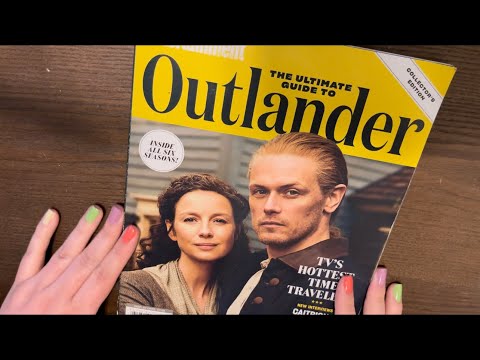 #asmr Outlander Magazine Flip Through