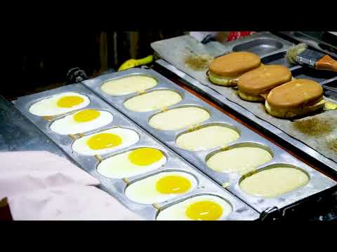 Egg Cake-Amazing street food from eggs| Street Food | Dhaka | Bangladeshi Egg Cake