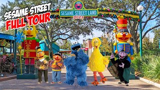Sesame Street Land Full Walkthrough at SeaWorld Or