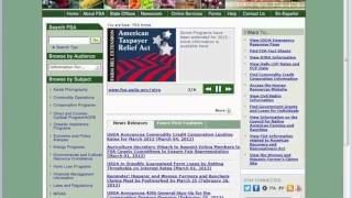 Farm Service Agency Microloans