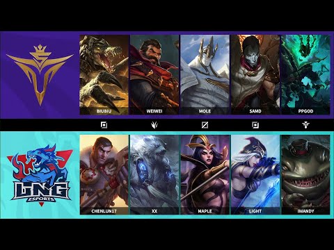 LNG vs V5 | W6D3 - Match 1 Game 2 | LPL Summer Split 2020 – S10 | LNG Esports vs Victory Five