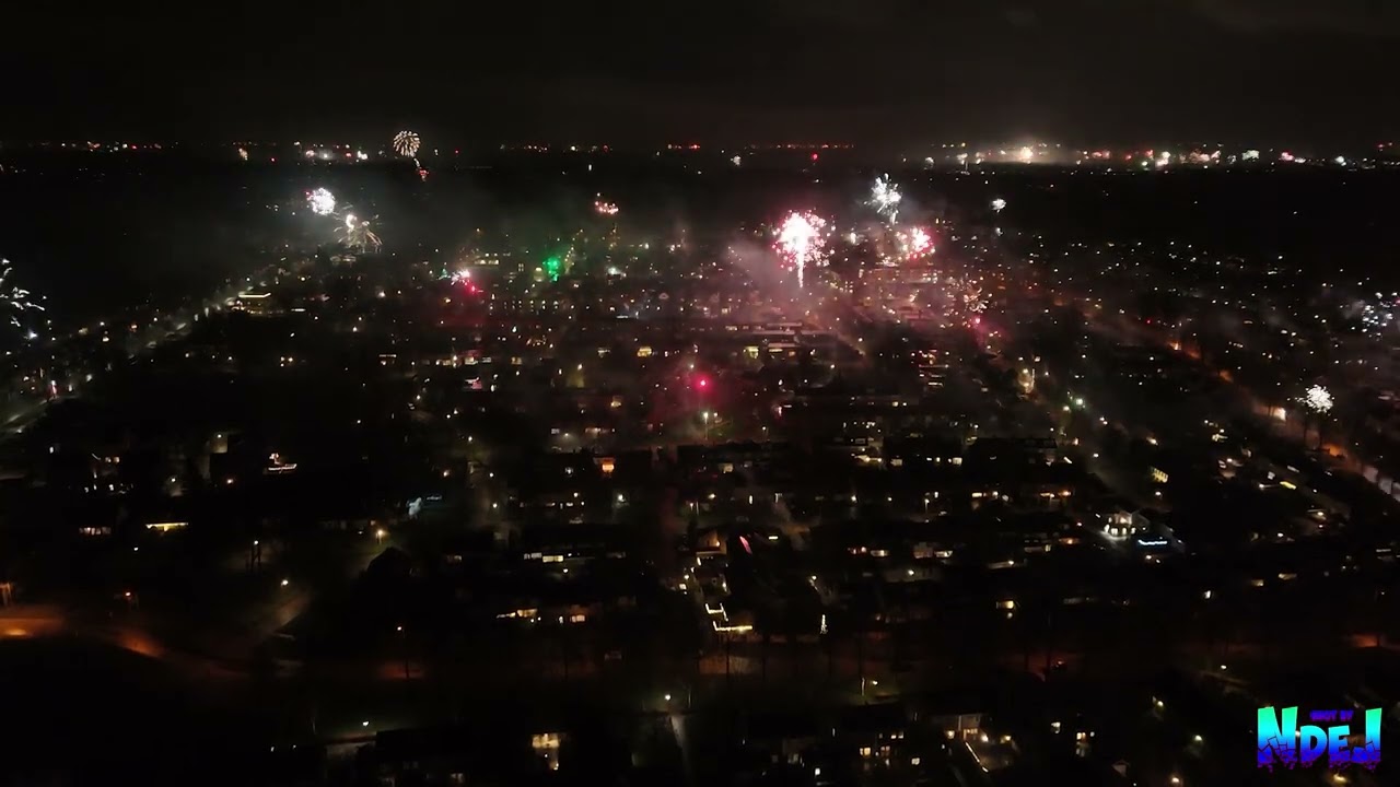 Drone video - 1 januari 2024
