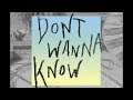 Maroon 5 Don T Wanna Know No Rap