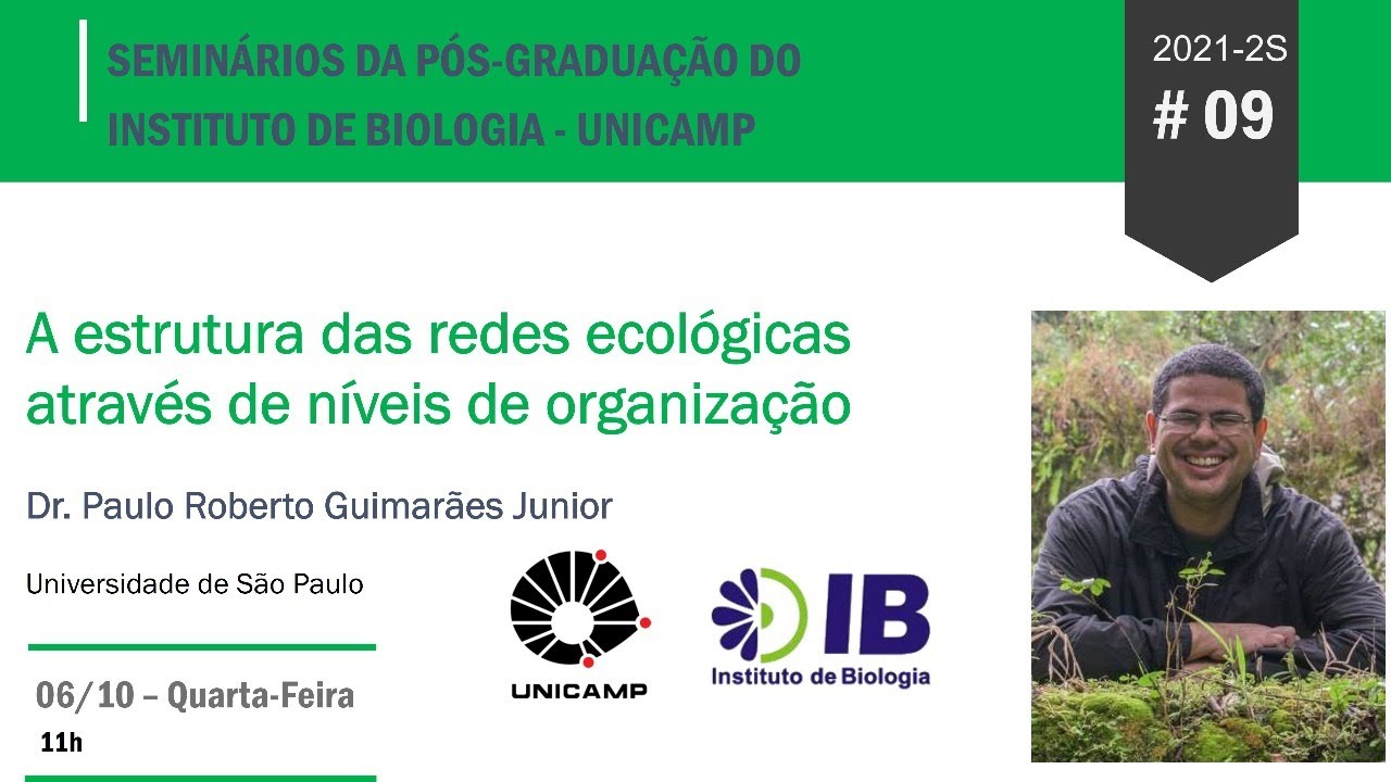 A estrutura das redes ecológicas através de níveis de organização