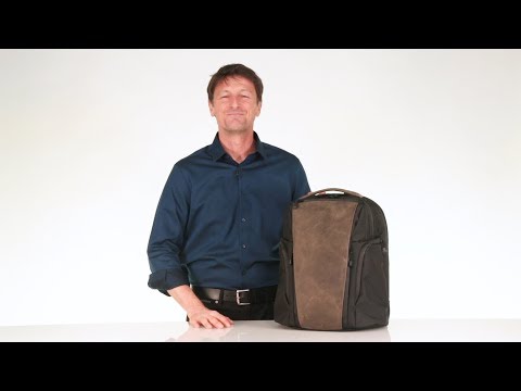 Pro executive laptop backpack by waterfield designs