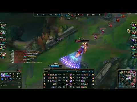 Ashe vs Corki Outplay League of Legends