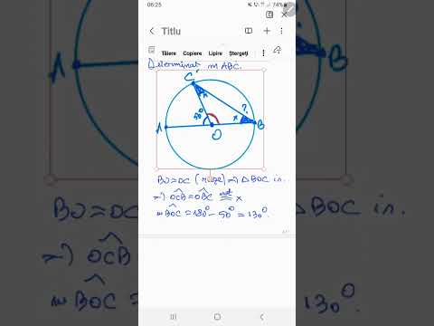 Cercul-Arce de cerc si unghiul la centru-3 probleme rezolvate