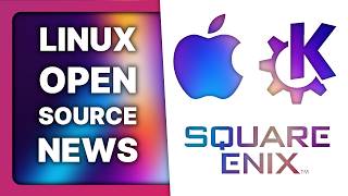 KDE's goals, Apple & Google giant fines, Square Enix funds a Linux distro: Linux & Open Source News