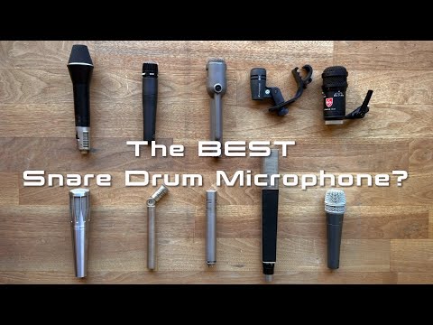 The BEST Snare Drum Microphone?