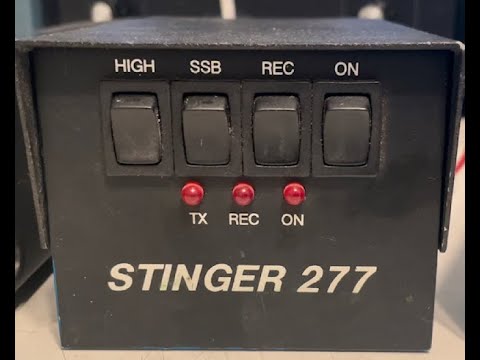CB Radio - Testing out a Stinger 277 2x SD1446 amplifier