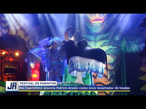 Boi Caprichoso anuncia Patrick Araújo como novo levantador de toadas