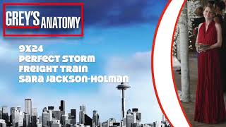Grey&#39;s Anatomy Soundtrack - &quot;Freight Train&quot; by Sara Jackson Holman (9x24)