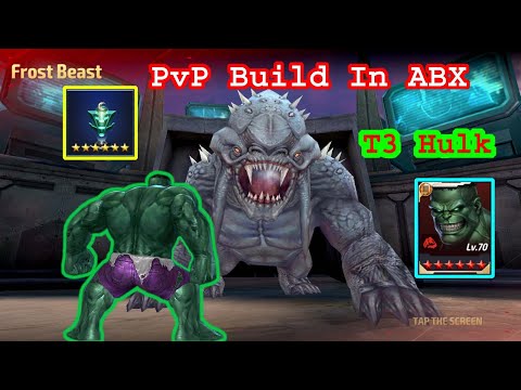 T3 Hulk Test In ABX with Ctp of Regeneration PvP Build