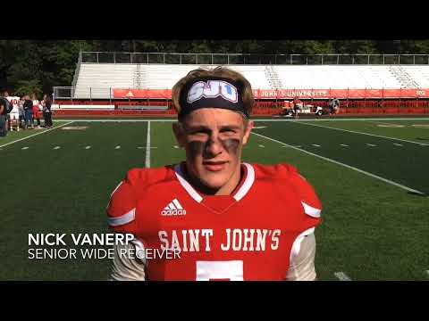 Post-Game Interviews w/SJU's Buck, Larson, VanErp & Fasching - 2022 UW-River Falls