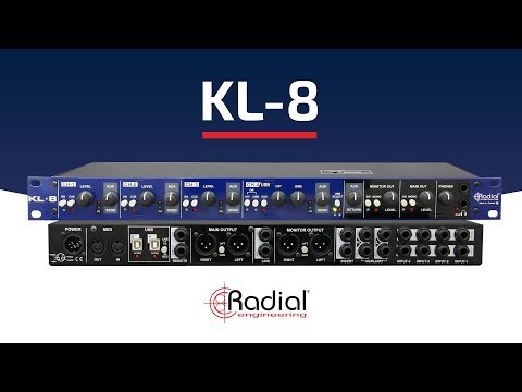 KL-8 Ultimate Keyboard Control - Radial Engineering