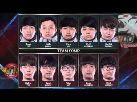 SKT vs KOO Highlights    SKT T1 vs KOO Tigers 2015 chung kết LoL