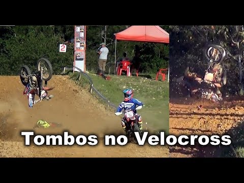 Acidentes e Tombos no Velocross - Final Copa Brasil 2017 / Massaranduba SC