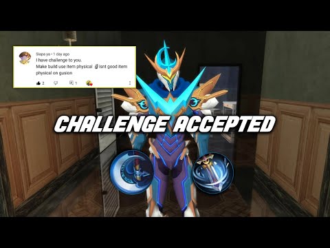 I SMURFING IN LEGEND RANKED USING PHYSICAL BUILD? | NEW META GUSION PHYSICAL BUILD IN 2021 | MLBB