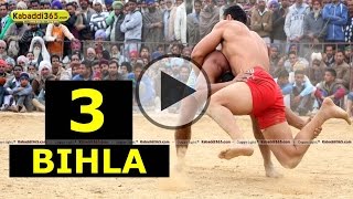 Bihla (Barnala) Kabaddi Tournament 3 Feb 2014 Part 1 By Kabaddi365.com