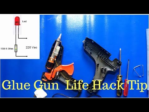 glue gun machine life hack tips at home in 2 minutes Video