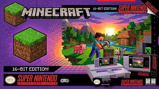 Minecraft - Super Nintendo Entertainment System 
