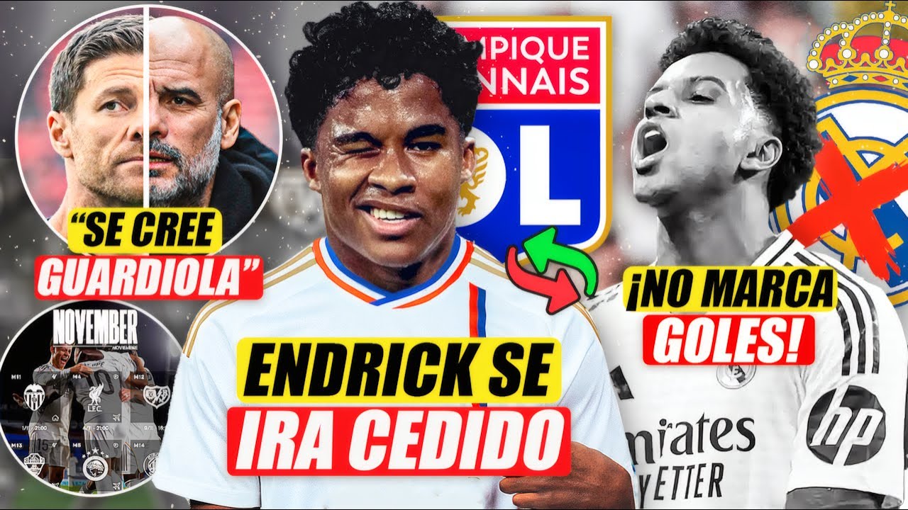 ¡CONFLICTO DEL VESTUARIO CON XABI ALONSO! "NO ES GUARDIOLA" | ENDRICK SE VA CEDIDO | RODRYGO MAL