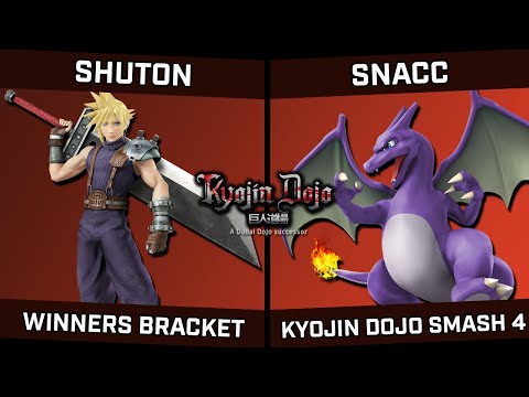 Shuton (Cloud) vs Snacc (Charizard) - Kyojin Dojo Smash 4