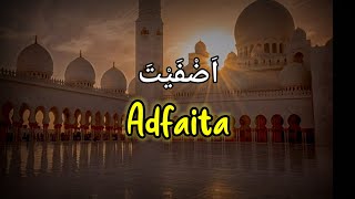 Download lagu ADFAITA Cover by Ai Khodijah Lirik (Arab, latin dan Terjemahan) mp3