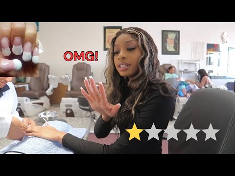 GOING TO THE WORSE REVIEWED NAIL SALON IN MY CITY…Omg