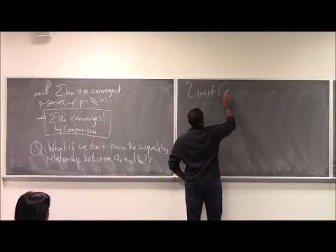 Math 1207-R03 Lecture 23 - Series Convergence Tests part deux