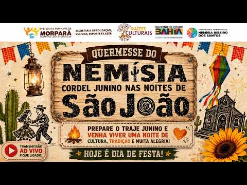 Quermesse do Nemísia 2026 – Cordel Junino nas Noites de São João