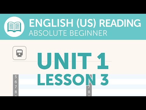 絶対初心者のためのアメリカ英語の読み方-電車の時刻表を読む (American English Reading for Absolute Beginners - Reading the Train Schedule)