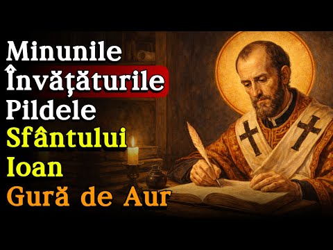 🔴 Minunile și Pildele Sfântului Ioan Gură de Aur - 27 ianuarie