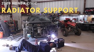 Radiator Support Replacement (1st time welding)