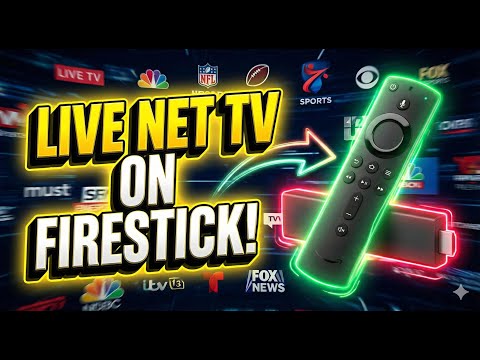 Firestick Live TV Free! Install Live NetTV Step-By-Step (2025 Update)