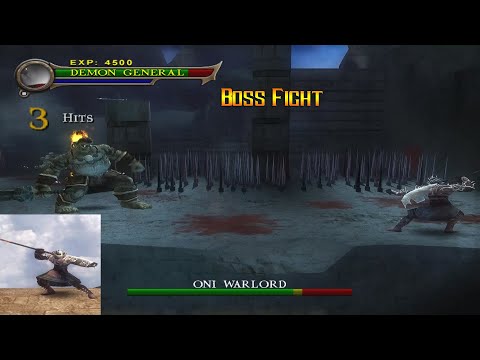Demon General VS Oni Warlord - Mortal Kombat Shaolin Monks | HARD 1080P Gameplay