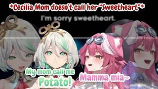Dying From Laughter as Raora and Cecilia About Potato Nickname【Hololive】